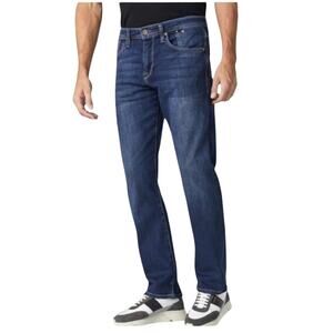 Mavi Men's Denim Matt Relaxed Fit Straight Leg Jeans Dark Wash Blue Size‎ 33x32